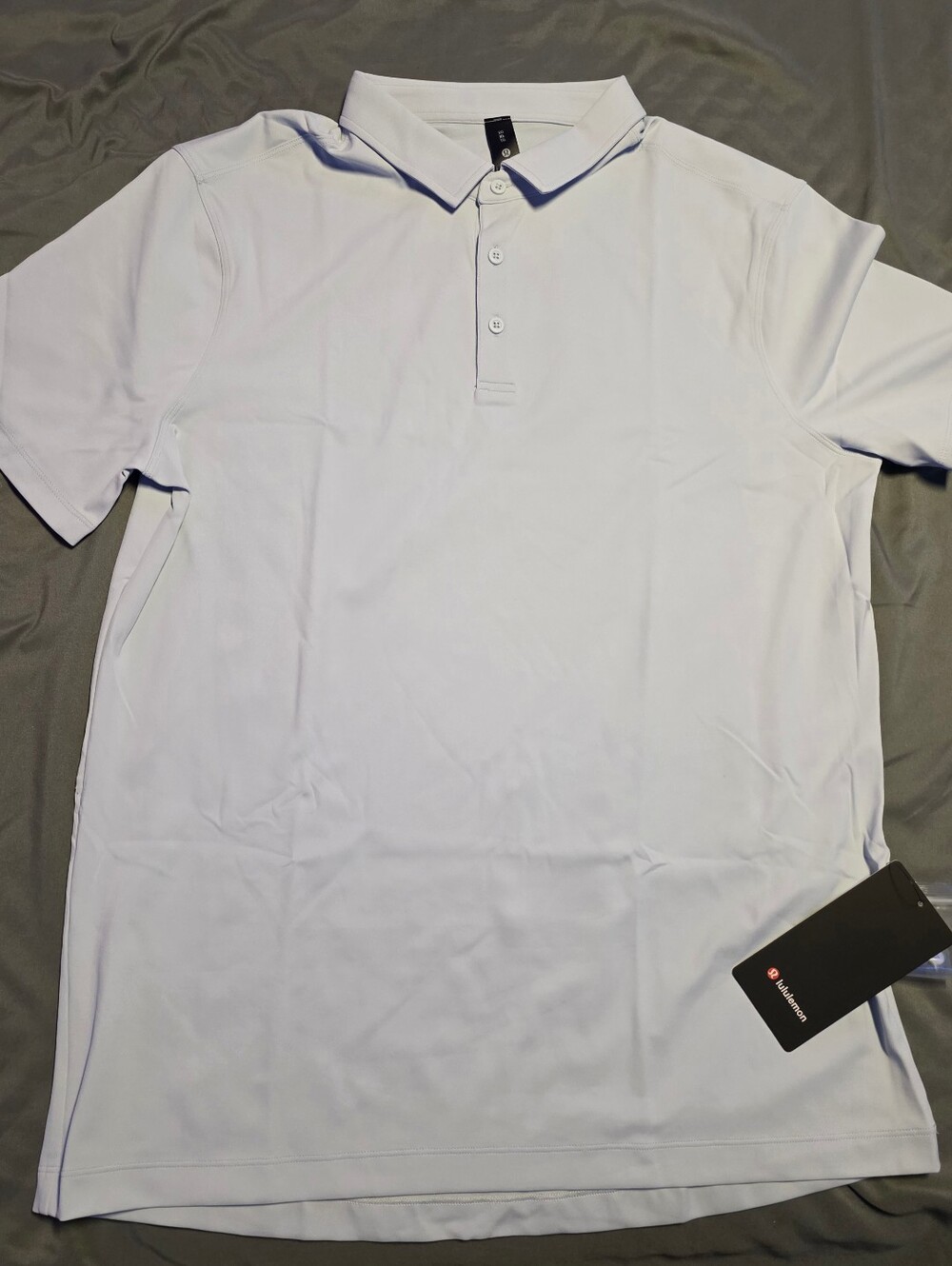 Lululemon ShowZero Polo Size XL Starch Blue New